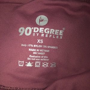 Cropped 90 degree leggings